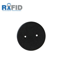 Tag RFID PPS untuk Laundry 22mm T5577 EM4305 NFC Coin Token Tahan Suhu Tinggi untuk Manajemen Cucian Industri
