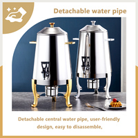 YITIAN Urne à café portable en acier inoxydable de luxe 13L Distributeur d'articles de buffet pour le café, le thé et le jus de boissons pour la restauration d'hôtels