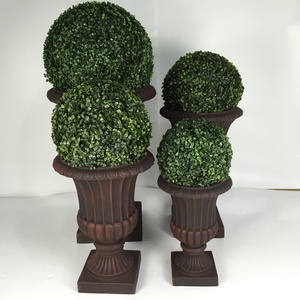 กระถางต้นไม้โบราณขายตรงจากโรงงาน กระถางดอกไม้ทรงกลมสไตล์ยุโรป บรรจุภัณฑ์กระดาษแข็งบุโฟมกันกระแทกและพาเลท แกะสลักด้วยมือ - Product Image 6