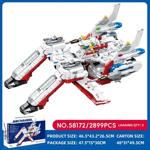 Jie <span class=keywords><strong>Star</strong></span> 58172 Robot Mecha Spaziale, Kit di Montaggio DIY, Blocchi Puzzle, Set di Costruzioni, Regalo per Adulti - Product Image 6