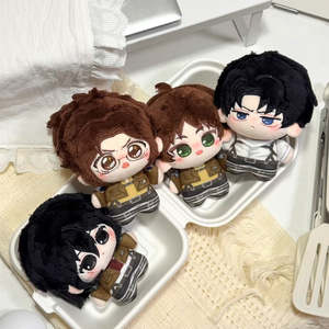 ตุ๊กตาพวงกุญแจอนิเมะ ชินเกคิ โนะ เคียวจิน ลีวายส์ เอเรน เยเกอร์ ของเล่นตุ๊กตาผ้าฝ้ายน่ารัก ของขวัญตุ๊กตาผ้า - Product Image 4