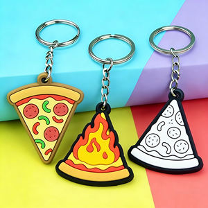 Porte-clés décoratif personnalisé en PVC souple 2D, écologique, injecté de couleur, promotionnel, fiable - Product Image 4