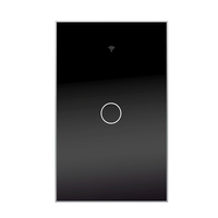 L'interrupteur mural intelligent tactile WiFi fonctionne avec Alexa et Google Home 240v Max. Tension 16a Max. Courant