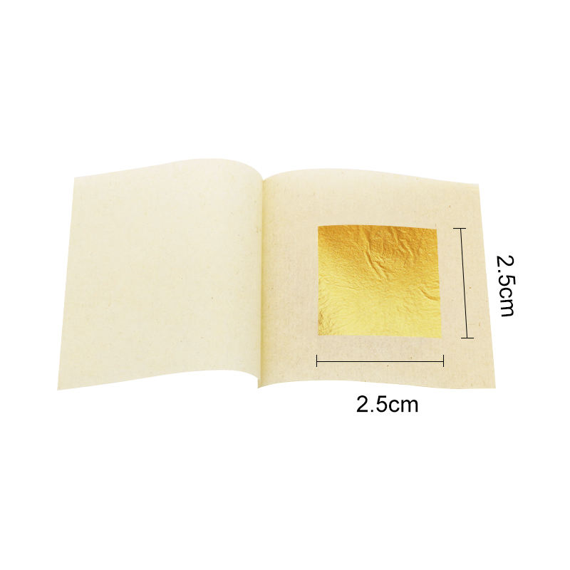 2.5*2.5cm Gold