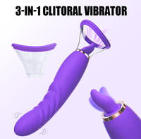 Hot Selling weibliche Vibratoren Zungen saugen Massage gerät Kitzeln Dildo Klitoris Stimulator Silikon G-Punkt Vibrator für Frauen