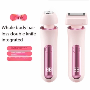 Depiladora Eléctrica Inalámbrica para Mujer, Recortadora de Bikini, Depiladora Facial, Depilación Indolora para Piernas y Cuerpo, Portátil, Digital - Product Image 5