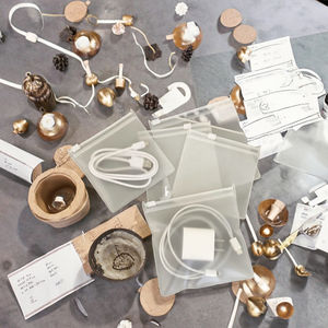 ซองใส่นาฬิกาแบบซิปล็อค EVA ใสขุ่น กันความชื้น สำหรับใส่เครื่องประดับ แว่นตา สร้อยคอ อัญมณี แหวน เครื่องสำอาง และสายดาต้า - Product Image 3