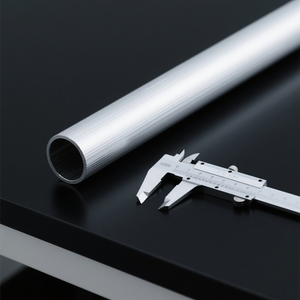 Profil aluminium paduan presisi 6061 T6 6063 pipa <span class=keywords><strong>Al</strong></span> bulat dan layanan pemrosesan pemotongan Las bengkok tabung persegi - Product Image 5