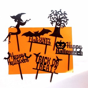 Adornos Acrílicos para Pastel <span class=keywords><strong>de</strong></span> Halloween con Diseño <span class=keywords><strong>de</strong></span> Calabaza, Murciélagos y <span class=keywords><strong>Brujas</strong></span> para Decoración <span class=keywords><strong>de</strong></span> Fiestas <span class=keywords><strong>de</strong></span> Halloween - Product Image 1