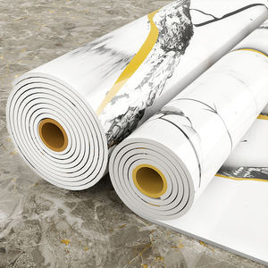 방수 자체 접착 3D 폼 벽지 롤 설치하기 쉬운 주방 장식 벽 타일 시각 효과 추가 - Product Image 2