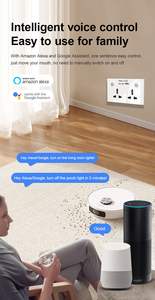 Enchufe de Pared Inteligente Universal de 16A con Carga Rápida de 70W, Enchufe WiFi con Control por Voz para Alexa y <span class=keywords><strong>Asistente</strong></span> de <span class=keywords><strong>Google</strong></span> - Product Image 3