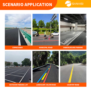 Selbst leuchtende thermoplast ische fluor zierende Straßen verkehrs markierung farbe Glow Dark Photo lu mines zierende Beschichtung für Straßen spray - Product Image 5