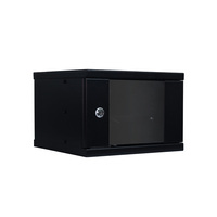 Mini-armoire réseau murale de 10 pouces pour la maison, le bureau, les petites entreprises, les systèmes de vidéosurveillance DVR, 4U, 6U, 9U, 12U, avec porte en verre