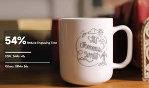 Máquina de Grabado Láser de Diodo <span class=keywords><strong>Ortur</strong></span> LM3 de Alta Precisión, 20W, Refrigerada por Aire, 2 Cabezales, para Metal, MDF, Madera Contrachapada, Papel, Acrílico, Bricolaje - Product Image 6