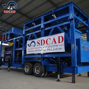 Centrale à béton mobile YHZS120 120m3/h pour les projets de construction à grande échelle avec stockage de ciment - Product Image 6