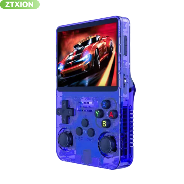 Console R36S Handheld Game Console 3.5 Inch Portable Retro Pocket Video Game Player with 64GB 14000 Games
