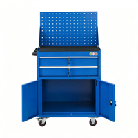Armoire à outils mobile multifonctionnelle personnalisable OEM/ODM/OBM pour réparation automobile, 10 tiroirs, robuste, capacité 300 kg, usage industriel