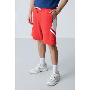 Pantalones Cortos Básicos para Hombre Fiesta de Algodón Grueso y Suave con Textura, Corte Estándar - 81281 - Fiesta - Product Image 4