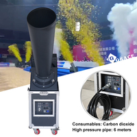 Canon à confettis CO2 DMX512 pour festival, scène extérieure, événement