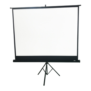 Trípode Portátil para Proyector <span class=keywords><strong>Telon</strong></span> de 74 Pulgadas 16:9, de Aleación de Aluminio Blanco Mate, con Ángulo de Visión de 170 Grados, Pantalla para Exteriores - Product Image 6