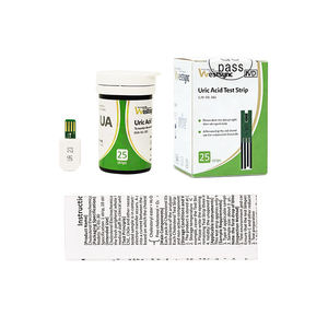 Appareil portable 3-en-1 pour la mesure du <span class=keywords><strong>glucose</strong></span> sanguin, 50 bandelettes de <span class=keywords><strong>test</strong></span> de <span class=keywords><strong>glucose</strong></span> - Seules les bandelettes de <span class=keywords><strong>glucose</strong></span> fournies, pas d'analyseur d'acide urique ni de cholestérol - Product Image 5