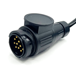 Harness Kabel Trailer 12V 13 Core Spiral dengan Steker & Soket 13 Pin untuk Kendaraan Derek - Product Image 2