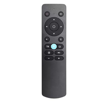 Télécommande vocale à code fixe AN1603 pour projecteurs Euromay/Oumai/BBK, décodeur Rostelecom Wink STB 122A IPTV, noir ABS