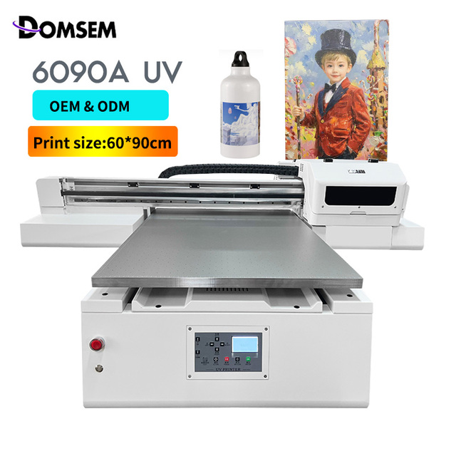 Inkjet Small Digital Led UV Printer A1 6090 UV Printer Phone Case UV Printer 6090 for Sale