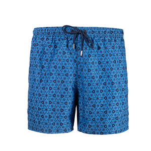Pantaloncini da ginnastica elastici da <span class=keywords><strong>uomo</strong></span> di alta qualità pantaloncini da spiaggia elasticizzati a 4 vie Shorts da spiaggia slip in Spandex riciclati stampati personalizzati - Product Image 5