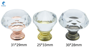 장식용 벌크 31mm 크리스탈 다이아몬드 손잡이 손잡이 - Product Image 5