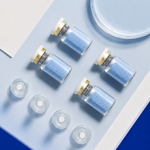 Polvo liofilizado de péptidos de cobre — Antienvejecimiento, reafirmante y reparador — Polvo de esencia para el cuidado de la piel con péptidos de moléculas pequeñas - Product Image 1