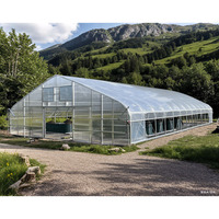 Meilleures ventes de maisons de culture agricoles résistantes aux ouragans Matériel agricole préfabriqué Tente agricole Serre