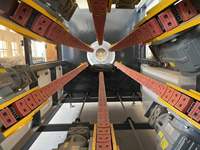 Extrudeuse de plastique tracteur à chenilles pour ligne de production de plastique