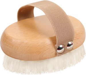 <span class=keywords><strong>Brosse</strong></span> de bain en bois avec logo personnalisé poils de sisal végétalien biodégradables naturels épurateur de massage corporel sec brosses de bain biodégradables - Product Image 2