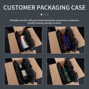 Đen bầu phim bong bóng phim Inflator thể hiện bao bì đệm bao bì lớn bong bóng nhỏ bong bóng đệm điền gói - Product Image 6