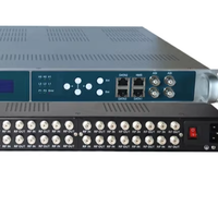 Puerta de enlace ASI Max 24 sintonizadores DVBSS2 DVBTT2 a puerta de enlace HTTP HLS DVB a puerta de enlace IP SRT, FTA a IP, 1 unidad