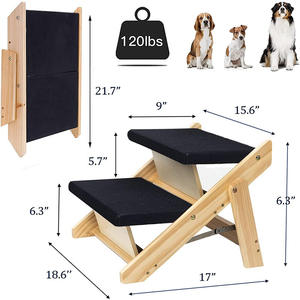 <span class=keywords><strong>Escalier</strong></span> <span class=keywords><strong>pour</strong></span> chien, <span class=keywords><strong>rampe</strong></span> pliable 2 en 1, 3 niveaux <span class=keywords><strong>pour</strong></span> chiens et chats, marche Portable <span class=keywords><strong>pour</strong></span> lit haut - Product Image 2