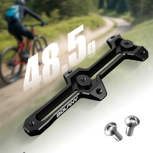 Adaptador para soporte de botella de agua Bolany, aleación de aluminio, ajustable, para bicicletas de montaña y carretera - Product Image 2