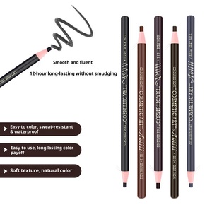 Lápiz de Cejas Resistente al Agua, Sin Manchas, con Núcleo Duro de Madera Suave, para Maquilladores, Venta al Por Mayor - Product Image 2