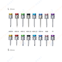 Kit Complet d'Outils Universels de Restauration pour Implants Dentaires Chirurgicaux, Clé Dynamométrique pour Implant 10-70NCM