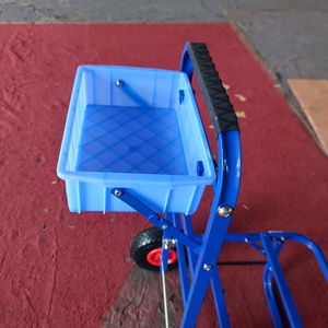 <span class=keywords><strong>Chariot</strong></span> de pêche pliable en métal et plastique durable pour le transport de poissons de plage en plein air, capacité de charge de 100 kg, plateforme, outils OEM - Product Image 4