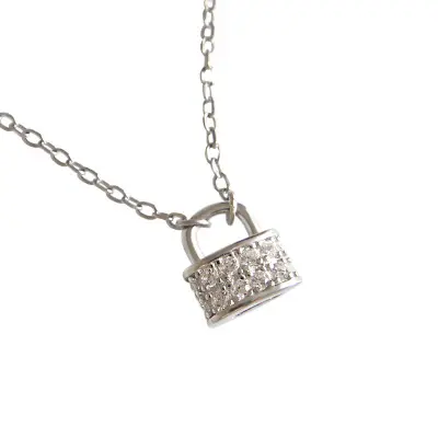 925 sterling silver zircon necklace jewelry
