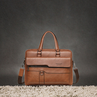 Grand sac à bandoulière vintage en cuir PU avec fermeture à glissière pour homme, sac à main porte-documents tendance avec logo personnalisé