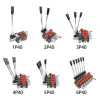 Vanne solénoïde pneumatique de type Y HUADEYEYA 2P40 3P40 4P40 pour excavatrice Kubota/Komatsu, vanne de régulation de débit 20 GPM 315 bars