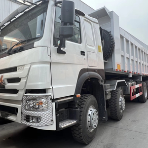 Sino Truck Howo 400 Pk 8*4 12 Wheeler Kiepwagen Nieuwe Of Gebruikte Diesel Handgeschakelde Versnellingsbak Te Koop - Product Image 2