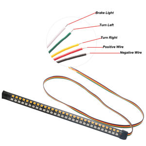 60SMD 90SMD 120SMD 2835 LED Matrícula de motocicleta y luz de freno Sistema de iluminación de señal de giro - Product Image 5