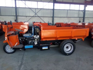 Nuovo Modello 2026 Triciclo Diesel a 3 Ruote ad Alta Capacità di Carico con Cassone Ribaltabile Idraulico per Africa e America Latina - Product Image 1