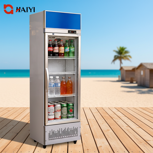 Kulkas Minuman Energi Khusus, Pendingin Komersial, Kulkas Transparan, Pendingin Minuman untuk Minuman - Product Image 1