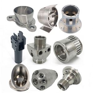 บริการผลิตชิ้นส่วนความแม่นยำสูงแบบ OEM ด้วยเครื่องจักรกลซีเอ็นซี 5 แกน สำหรับงานกลึง กัด เจาะ บรอชชิ่ง วัสดุไทเทเนียม อลูมิเนียม สแตนเลส ตามแบบที่กำหนด - Product Image 1