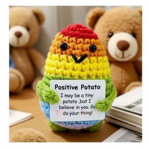 Muñecos de Patatas y Tomates Divertidos y Positivos Hechos a Mano al por Mayor, Lindos Ositos de Peluche Hechos a Mano con Relleno de Algodón PP Certificado - Product Image 2